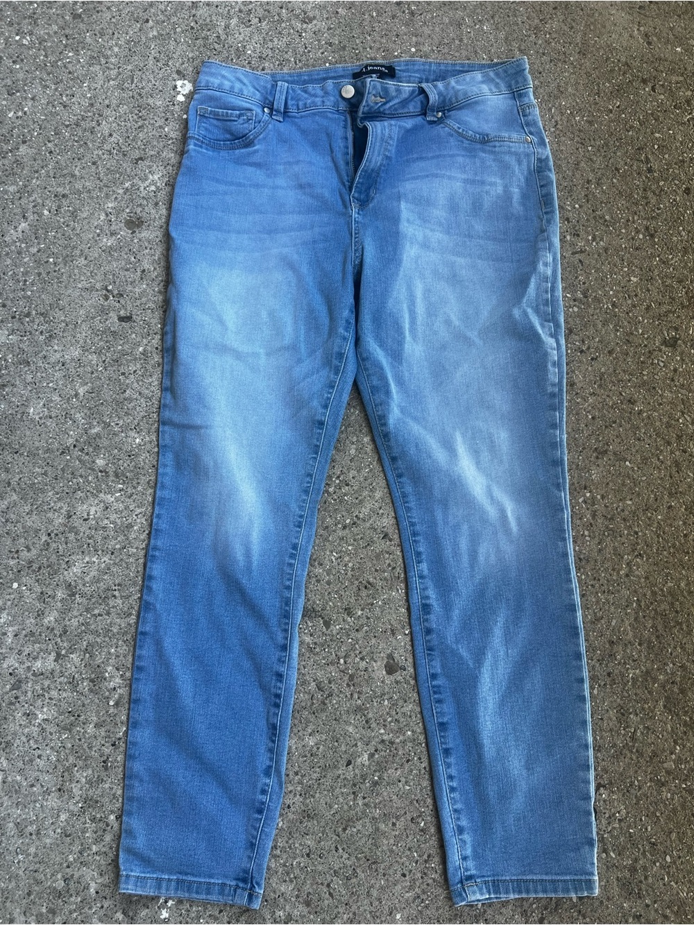d. jeans Women’s Light Wash Skinny Jeans